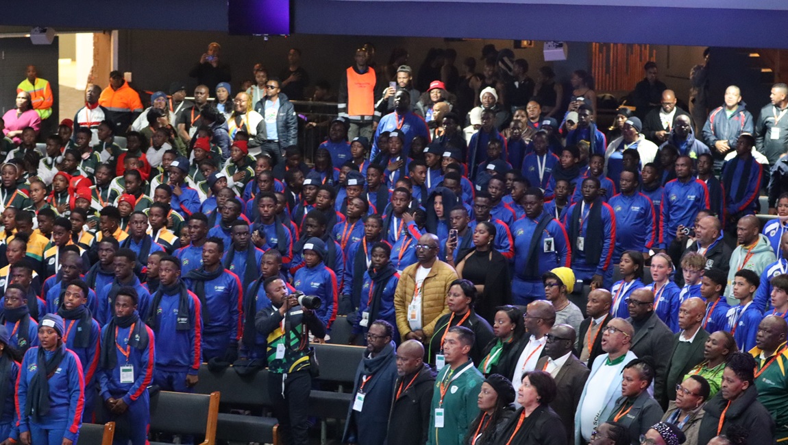 Team Limpopo at the 2026 Winter National School Sports Championships hosted at KuGompo City, Eastern Cape